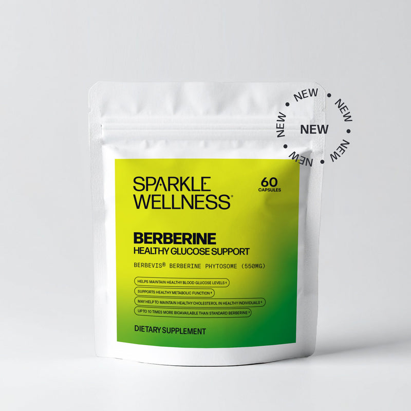 Sparkle Wellness Berberine with BERBEVIS® Phytosome Dietary Supplement Light Gray