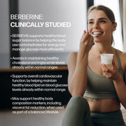 Sparkle Wellness Berberine with BERBEVIS® Phytosome Dietary Supplement Black