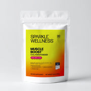 Sparkle Wellness Muscle Boost Dietary Supplement Light Gray Mixed Berry,No Flavor,Orange