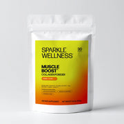 Sparkle Wellness Muscle Boost Dietary Supplement Light Gray Mixed Berry,No Flavor,Orange