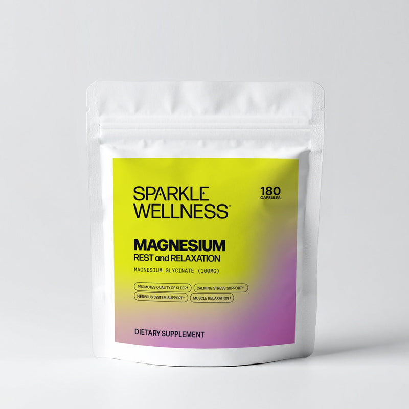 Sparkle Wellness Magnesium Glycinate Light Gray