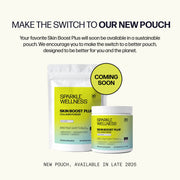 Sparkle Wellness Skin Boost Plus Dietary Supplement Seashell Mixed Berry / 30-serve,Mixed Berry / 50-serve,Mixed Berry / 30-serve (Pouch),Chocolate / 30-serve,Chocolate / 50-serve,Chocolate / 30-serve (Pouch),Acai Lemonade / 30-serve,Acai Lemonade / 50-serve,Acai Lemonade / 30-serve (Pouch),No Flavor / 30-serve,No