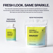 Sparkle Wellness Skin Boost Capsules Dietary Supplement Lavender 30-serve,60-serve (2-bundle),90-serve (3-bundle)