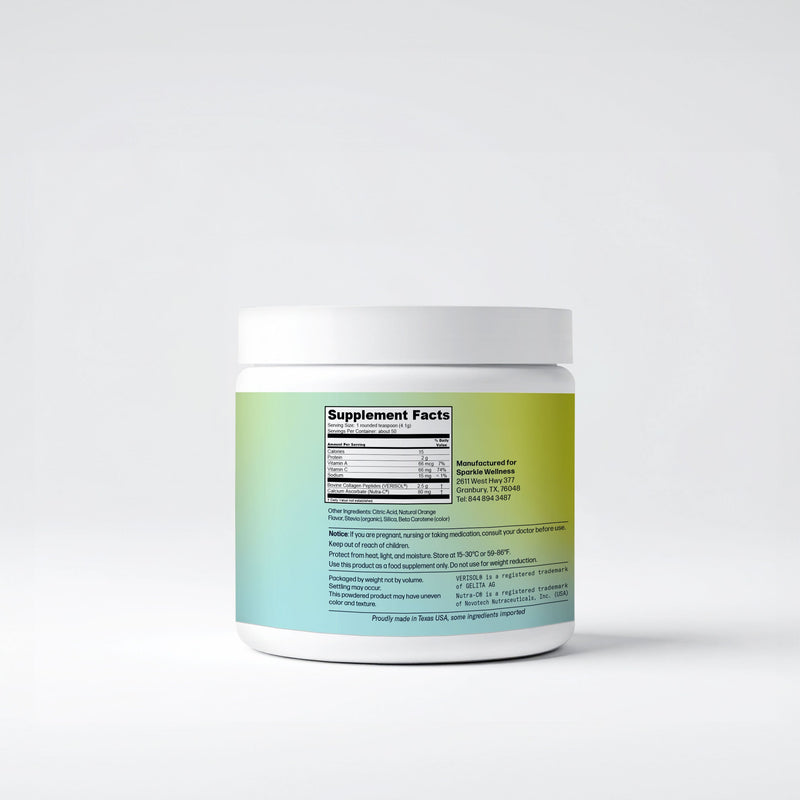 Sparkle Wellness Skin Boost Dietary Supplement Lavender Acai Lemonade / 30-serve,Acai Lemonade / 50-serve,Mixed Berry / 30-serve,Mixed Berry / 50-serve,No Flavor / 30-serve,No Flavor / 50-serve,Orange / 30-serve,Orange / 50-serve,Tropical / 30-serve,Tropical / 50-serve