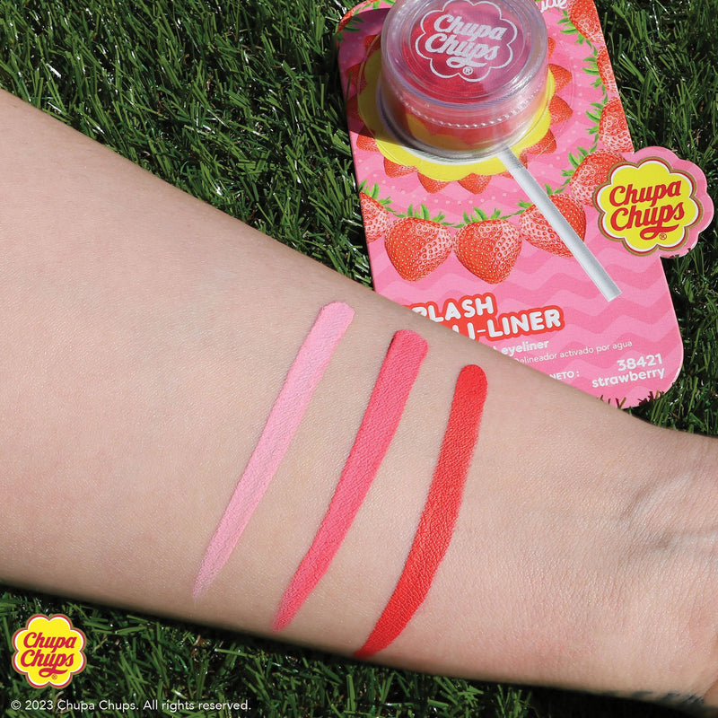 Rude Cosmetics Chupa Chups Splash Lolli-Liner Eyeliner Tan Strawberry,Orange,Blueberry,Green Apple,Sparkling Grape