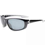 eyekeeper.com Sport Bifocal Stylish Chic Reading Sunglasses TR90 TH6145-B Sunglasses White Smoke Shiny Black / +1.00,Shiny Black / +1.25,Shiny Black / +1.50,Shiny Black / +1.75,Shiny Black / +2.00,Shiny Black / +2.25,Shiny Black / +2.50,Shiny Black / +3.00,Shiny Black / +3.50