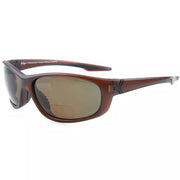 eyekeeper.com Sport Bifocal Stylish Chic Reading Sunglasses TR90 TH6145-B Sunglasses White Smoke Brown / +1.00,Brown / +1.25,Brown / +1.50,Brown / +1.75,Brown / +2.00,Brown / +2.25,Brown / +2.50,Brown / +3.00,Brown / +3.50