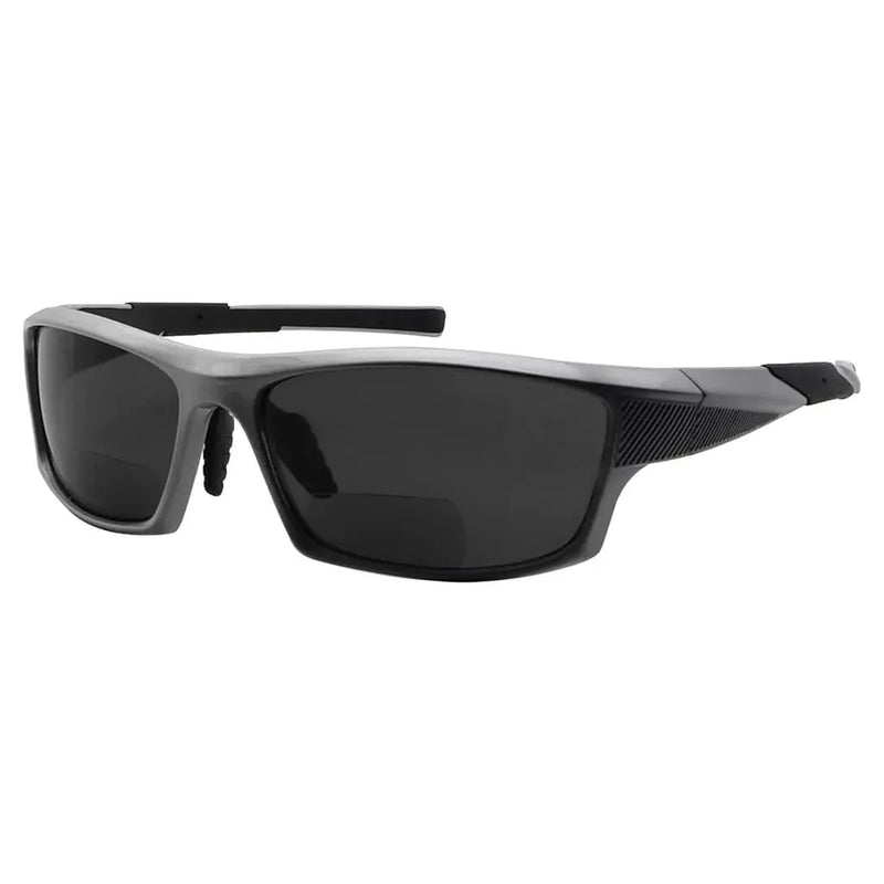 eyekeeper.com Sport Full Rim Polarized Bifocal Reading Sunglasses PGSG904 Sunglasses White Smoke Pearly Grey / +1.50,Pearly Grey / +2.00,Pearly Grey / +2.50,Pearly Grey / +3.00