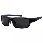 eyekeeper.com Sport Full Rim Polarized Bifocal Reading Sunglasses PGSG904 Sunglasses White Smoke Black Blue / +2.00,Black Blue / +2.50,Black Blue / +3.00