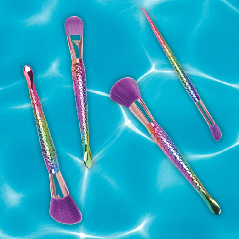 Prolux Cosmetics Mermaid Brush Set BRUSH SET Light Sea Green