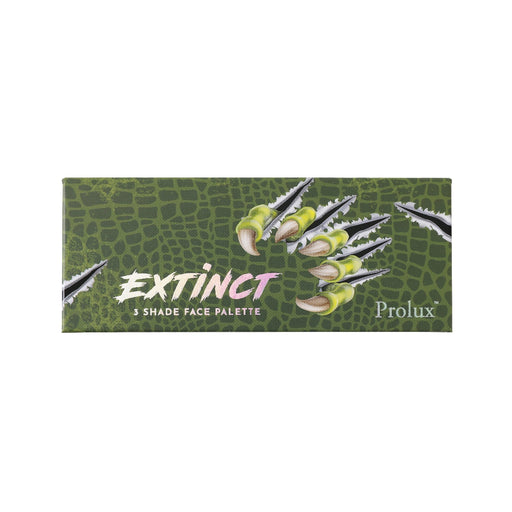 Prolux Cosmetics Extinct Face Palette Blush, Bronzer, Highlighter Dark Olive Green
