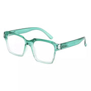 eyekeeper.com Square Reading Glasses Fashionable Readers R2024 Eyeglasses White Smoke Green / without magnification,Green / +0.50,Green / +0.75,Green / +1.00,Green / +1.25,Green / +1.50,Green / +1.75,Green / +2.00,Green / +2.25,Green / +2.50,Green / +2.75,Green / +3.00,Green / +3.50,Green / +4.00