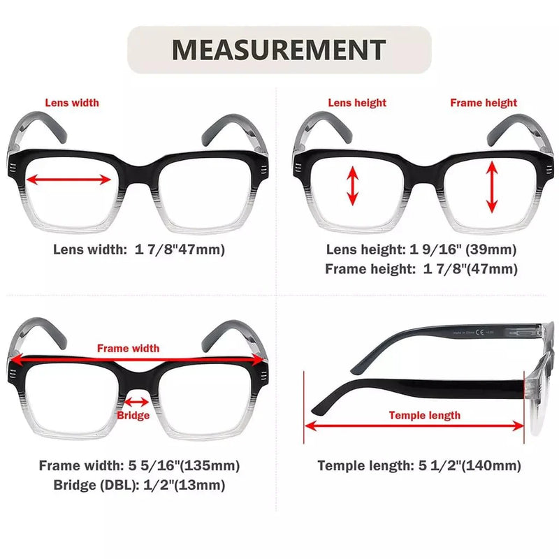 eyekeeper.com Square Reading Glasses Fashionable Readers R2024 Eyeglasses White Smoke Blue / without magnification,Blue / +0.50,Blue / +0.75,Blue / +1.00,Blue / +1.25,Blue / +1.50,Blue / +1.75,Blue / +2.00,Blue / +2.25,Blue / +2.50,Blue / +3.00,Blue / +3.50,Blue / +4.00,Red / without magnification,Red / +0.50,Red / +0.75,Red / +1.00,Red /