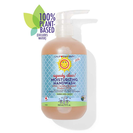 California Baby Squeaky Clean!™ Moisturizing Handwash Handwash White Smoke 19oz/562mL