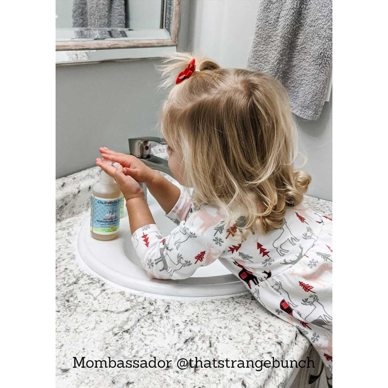 California Baby Squeaky Clean!™ Moisturizing Handwash Handwash Light Gray 8.5oz/251mL,19oz/562mL