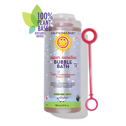 California Baby (No Fragrance) Super Sensitive™ Bubble Bath Bubble Bath White Smoke 13oz/384mL