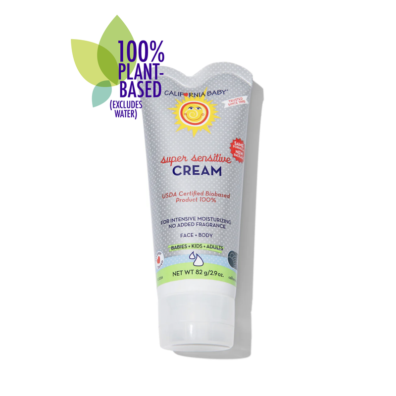 California Baby (No Fragrance) Super Sensitive™ Cream Creams White Smoke 2.9oz/82g
