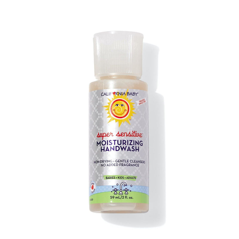 California Baby (No Fragrance) Super Sensitive™ Moisturizing Handwash Handwash Light Gray 2oz/59mL
