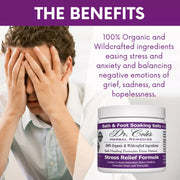 COLEHERBALS LLC 31 - Dr. Cole's Stress Relief Soaking Salts Herbal White Smoke