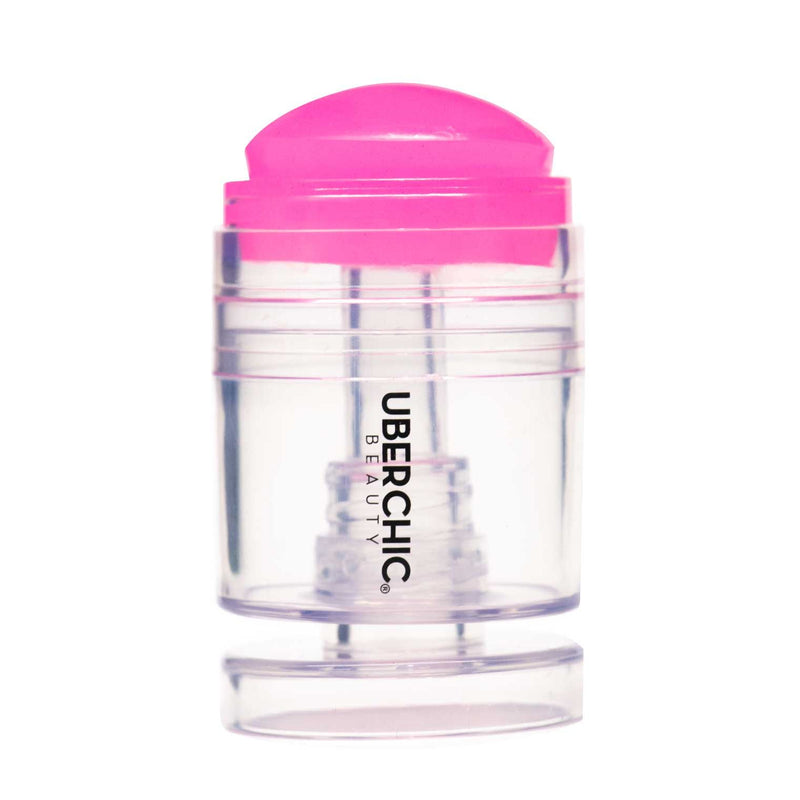 UberChic Beauty The Resizer Stamper with Bonus Pink Head Tool Misty Rose
