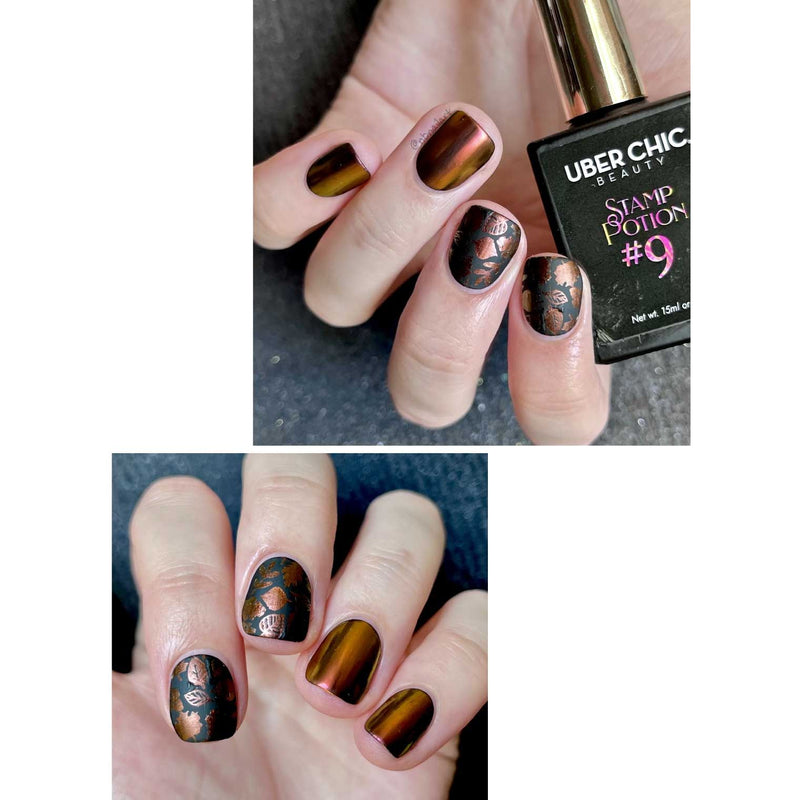 UberChic Beauty Stamp Potion Number 9 - Specialty Stamping Polish Stamping Polish White Smoke
