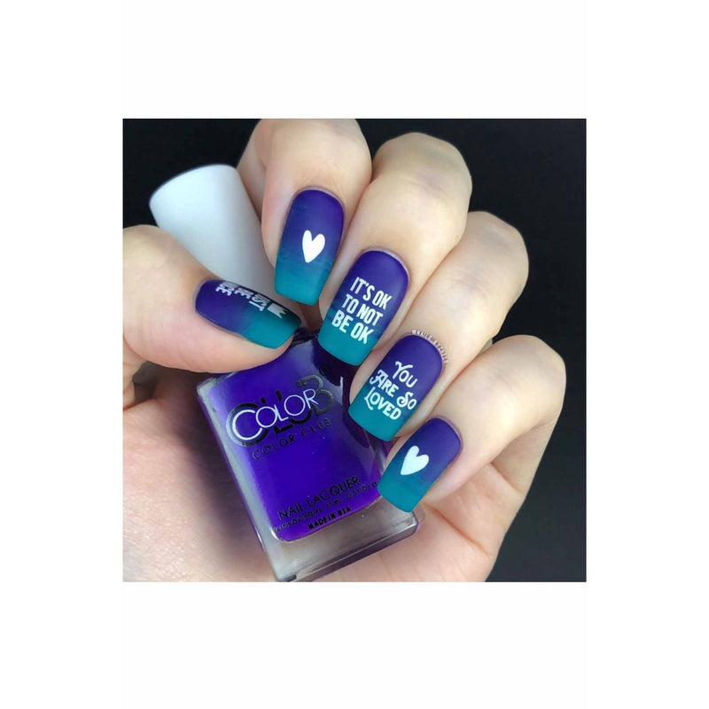 UberChic Beauty Stand Together Stamping Plate Gray