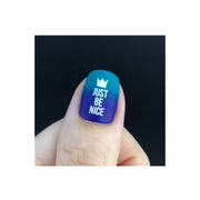 UberChic Beauty Stand Together Stamping Plate Black