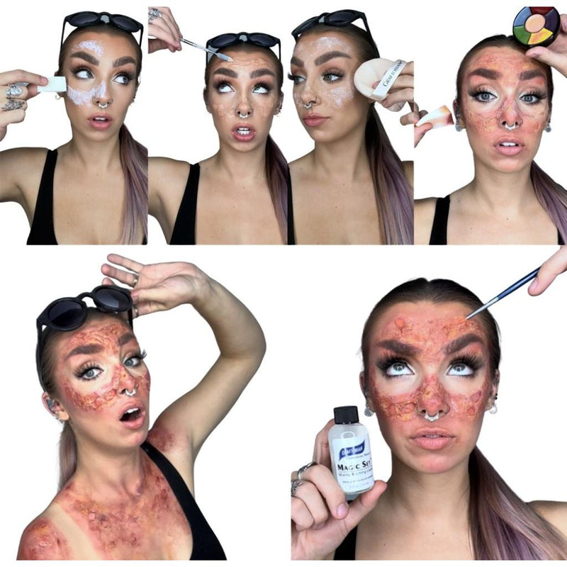 Graftobian Make-Up Company Graftobian Special FX Trauma Pro Makeup Kit White Smoke