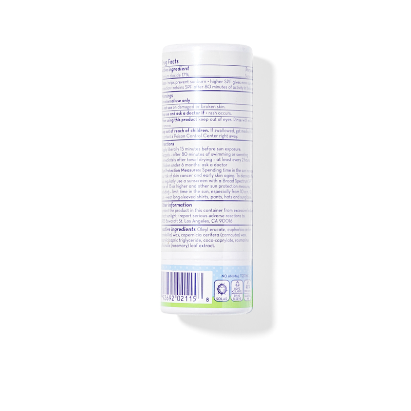 California Baby (No Fragrance) Super Sensitive™ Broad Spectrum SPF 30+ Sunscreen Stick Sunscreen Stick Lavender 0.5oz/14g