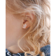 Be A Heart Marian Stick On Earrings Earrings Rosy Brown