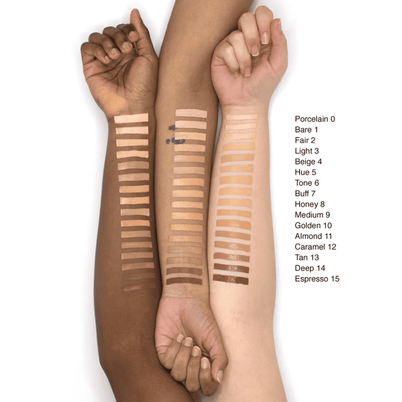 Nava Beauty Stila Stay All Day Foundation & Concealer White Smoke Porcelain 0,Bare 1,Fair 2,Light 3,Beige 4,Hue 5,Tone 6,Buff 7,Honey 8,Medium 9,Golden 10,Almond 11,Caramel 12