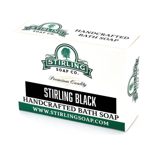 Stirling Soap Co Stirling Soap Co. Stirling Black Bath Soap 5.5 Oz Bath Soap Lavender