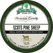 Stirling Soap Co Stirling Soap Co. Scots Pine Shaving Collection Shaving Set Dark Slate Gray Shaving Soap 5.8oz