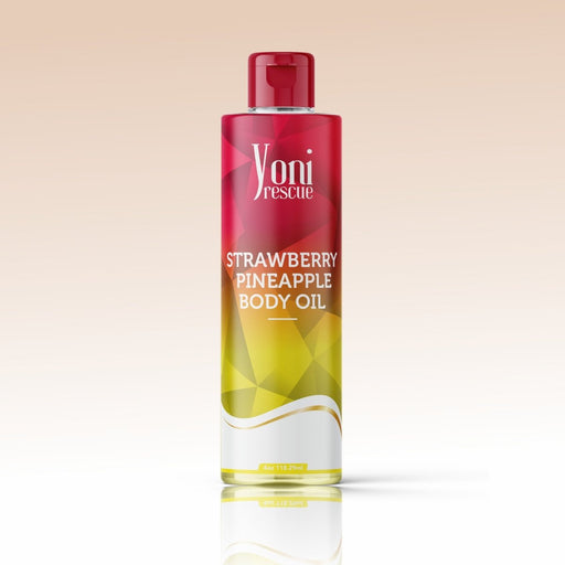 yoni rescue Strawberry Pineapple - Body Oil Body Oil White Smoke 4oz