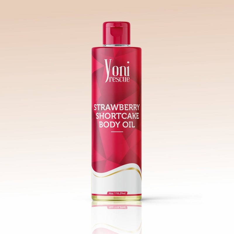 yoni rescue Strawberry Shortcake Body Oil Body Oil White Smoke 4oz