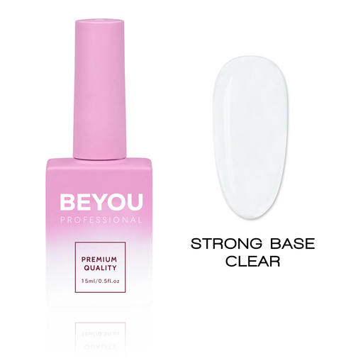 nbmsupply BEYOU Professional Strong Base Clear 15ml BSBC0515 White Smoke