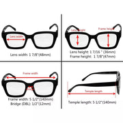 eyekeeper.com Stylish Bifocal Reading Glasses Thicker Frame Bifocal Readers BR9106 Eyeglasses White Smoke Red / +1.00,Red / +1.50,Red / +2.00,Red / +2.50,Red / +3.00,Black / +1.00,Black / +1.50,Black / +2.00,Black / +2.50,Black / +3.00,Clear / +1.00,Clear / +1.50,Clear / +2.00,Clear / +2.50,Clear / +3.00,Tortoise / +1.00,Tortoise / +1.50,Tortoise / +2.00,Tort