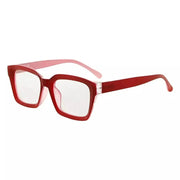 eyekeeper.com Stylish Bifocal Reading Glasses Thicker Frame Bifocal Readers BR9106 Eyeglasses White Smoke Red / +1.00,Red / +1.50,Red / +2.00,Red / +2.50,Red / +3.00