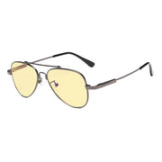 eyekeeper.com Stylish Blue Light Blocking Eyeglasses for Kids TMK1801 Eyeglasses White Smoke Gunmetal / without magnification