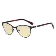 eyekeeper.com Stylish Blue Light Blocking Eyeglasses LX19021-BB60 Eyeglasses White Smoke Black / without magnification