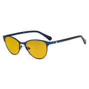 eyekeeper.com Stylish Blue Light Blocking Eyeglasses LX19021-BB90 Eyeglasses White Smoke Blue / without magnification