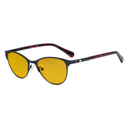 eyekeeper.com Stylish Blue Light Blocking Eyeglasses LX19021-BB90 Eyeglasses White Smoke Black / without magnification