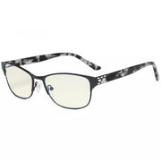 eyekeeper.com Stylish Blue Light Filter Reading Glasses LX17019 Eyeglasses White Smoke Black / without magnification,Black / +0.50,Black / +0.75,Black / +1.00,Black / +1.25,Black / +1.50,Black / +1.75,Black / +2.00,Blue / without magnification,Blue / +0.50,Blue / +0.75,Blue / +1.00,Blue / +1.25,Blue / +1.50,Blue / +2.00,Purple / without mag