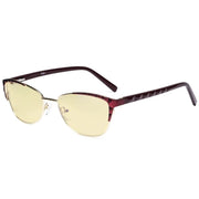 eyekeeper.com Stylish Cat-eye Blue Light Blocking Eyeglasses LX19016-BB60 Eyeglasses White Smoke Red / without magnification,Black / without magnification,Beige / without magnification