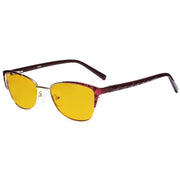 eyekeeper.com Stylish Cat-eye Blue Light Blocking Eyeglasses LX19016-BB90 Eyeglasses White Smoke Red / without magnification,Black / without magnification,Beige / without magnification