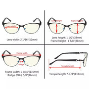 eyekeeper.com Stylish Cat-eye Blue Light Blocking Reading Glasses LX17021 Eyeglasses White Smoke Black / +0.50,Black / +0.75,Black / +1.50,Black / +1.75,Black / +2.00,Blue / without magnification,Blue / +0.50,Blue / +0.75,Blue / +1.00,Blue / +1.25,Blue / +1.50,Blue / +1.75,Purple / without magnification,Purple / +0.50,Purple / +0.75,Purple / +1.00,Pu