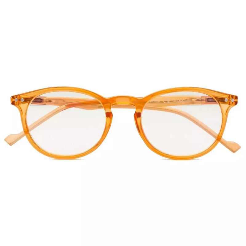 eyekeeper.com Stylish Chic Oval Blue Light Computer Reading Glasses 1-CG071 Eyeglasses White Smoke Orange / without magnification,Orange / +0.50,Orange / +0.75,Orange / +1.00,Orange / +1.25,Orange / +1.50,Orange / +1.75,Orange / +2.00,Orange / +2.25,Orange / +2.50,Orange / +2.75,Orange / +3.00,Orange / +3.50,Orange / +4.00