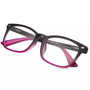 eyekeeper.com Stylish Reading Glasses Fashion Eyeglasses 4-RT1801 Eyeglasses Dim Gray Black Purple / without magnification,Black Purple / +0.50,Black Purple / +0.75,Black Purple / +1.00,Black Purple / +1.25,Black Purple / +1.50,Black Purple / +1.75,Black Purple / +2.00,Black Purple / +2.25,Black Purple / +2.50,Black Purple / +2.75,Black Pu
