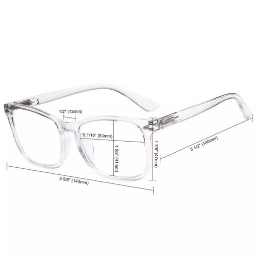 eyekeeper.com Stylish Reading Glasses Fashion Eyeglasses 4-RT1801 Eyeglasses Lavender Black / without magnification,Black / +0.50,Black / +1.00,Black / +1.25,Black / +1.50,Black / +1.75,Black / +2.00,Black / +2.25,Black / +2.50,Black / +2.75,Black / +3.00,Black / +3.50,Black / +4.00,Black Purple / without magnification,Black Purple / +0.50
