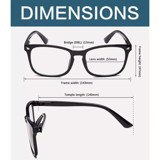 eyekeeper.com Stylish Reading Glasses Rectangle Readers 5-RT1801 Eyeglasses Dark Slate Gray Black / +0.50,Black / +1.00,Black / +1.50,Black / +1.75,Black / +2.00,Black / +2.25,Black / +2.50,Black / +2.75,Black Purple / +0.50,Black Purple / +0.75,Black Purple / +1.00,Black Purple / +1.50,Black Purple / +1.75,Black Purple / +2.00,Black Purple / +2